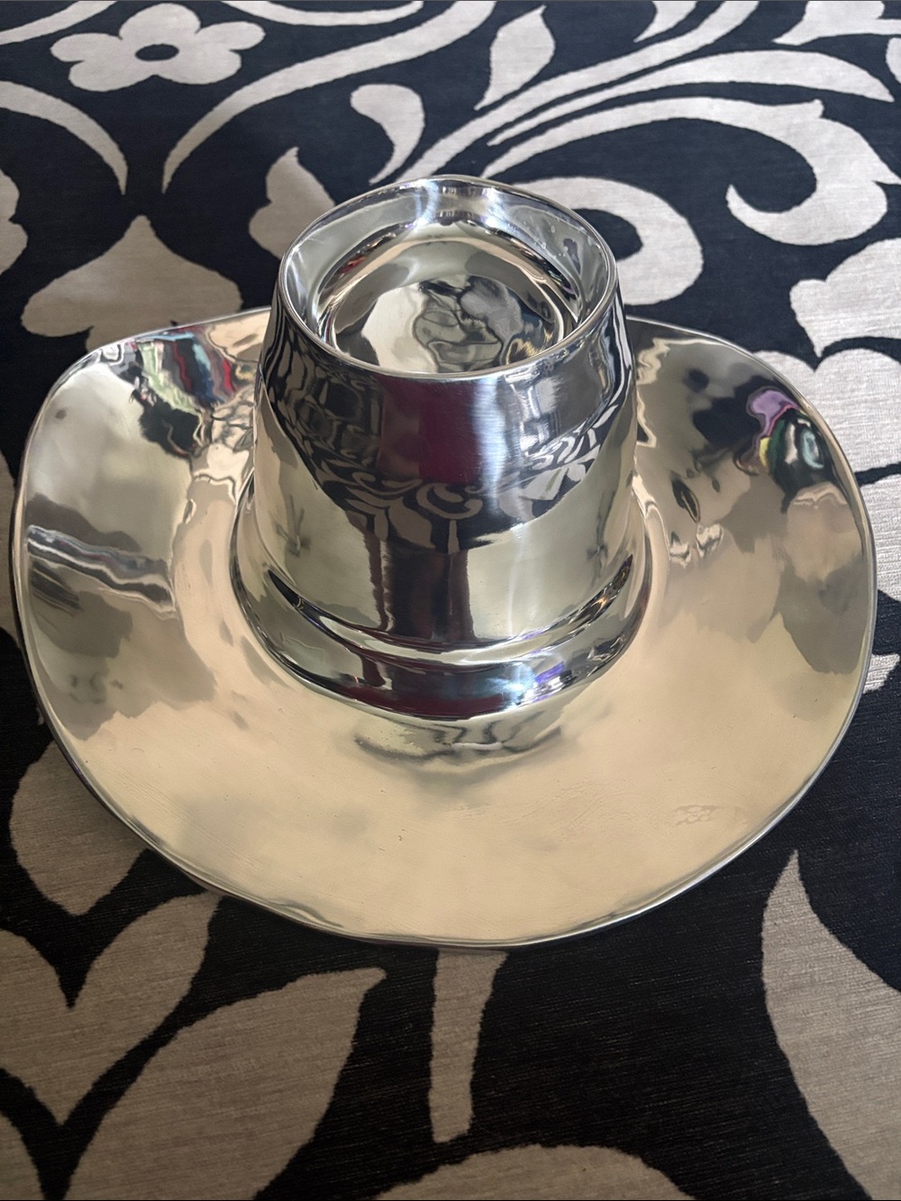 Beatriz Ball Stunning Chips & Dip Cowboy Hat Serving Platter